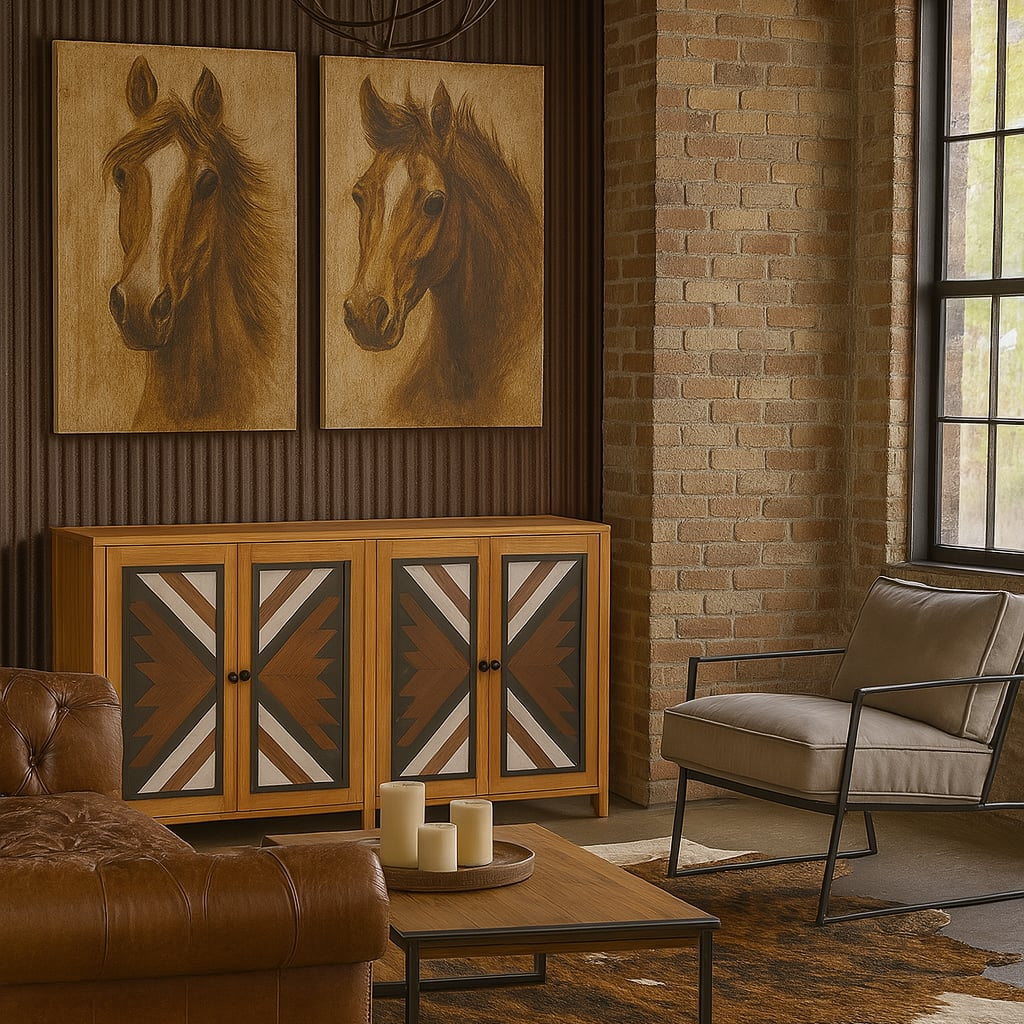 Aztec Brown Side Board