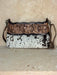 White Speckled Cowhide With Floral Tooling