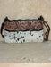 White Speckled Cowhide With Floral Tooling