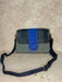 Blue And Green Vintage Leather Bag