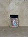 Lightning Bolt With Floral Splash Tooled Card Holder