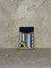 Colourful Stripes With A Peek Of A Sunflower Tooled Card Holder