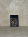 Feathered Tooled Card Holder With A Gorgeous Splash Of Green