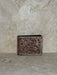 Tooled Floral Leather Wallet