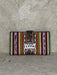 Aztec Saddle Blanket Wallet with Card Tooling Multi