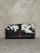 Cowhide Clutch Brown & White with Strap