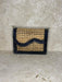 Black Rattan Tote Handbag