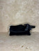 Cowhide Toiletry Bag Black & White