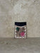Pink Floral Tooled Card Holder