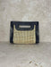 Black Rattan Tote Bag