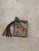 Floral Tooled Card Holder