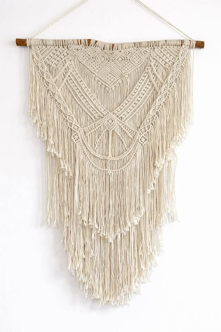 Eternal Peace Neutral Off White Macramé