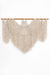 Handcrafted X Large Macrame Neutral Off White