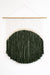 Handcrafted Large Round Green Wall Hanging
