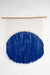 Handcrafted Large Round Blue Wall Hanging