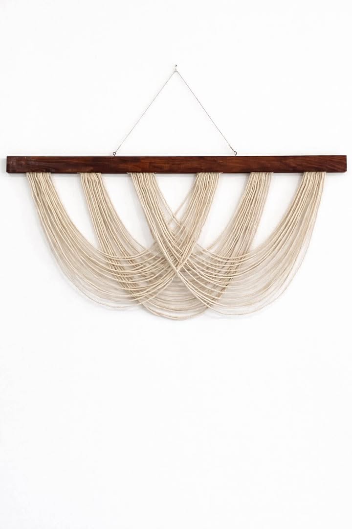 Off White Macramé