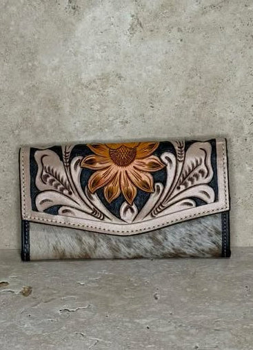Cowhide Wallets & Purses