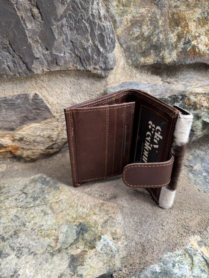 Mini Cowhide Leather Purse