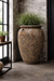 Jar with Handles in Atlantic Brown
