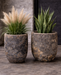 Tall U Planter Atlantic Brown - Set of 2