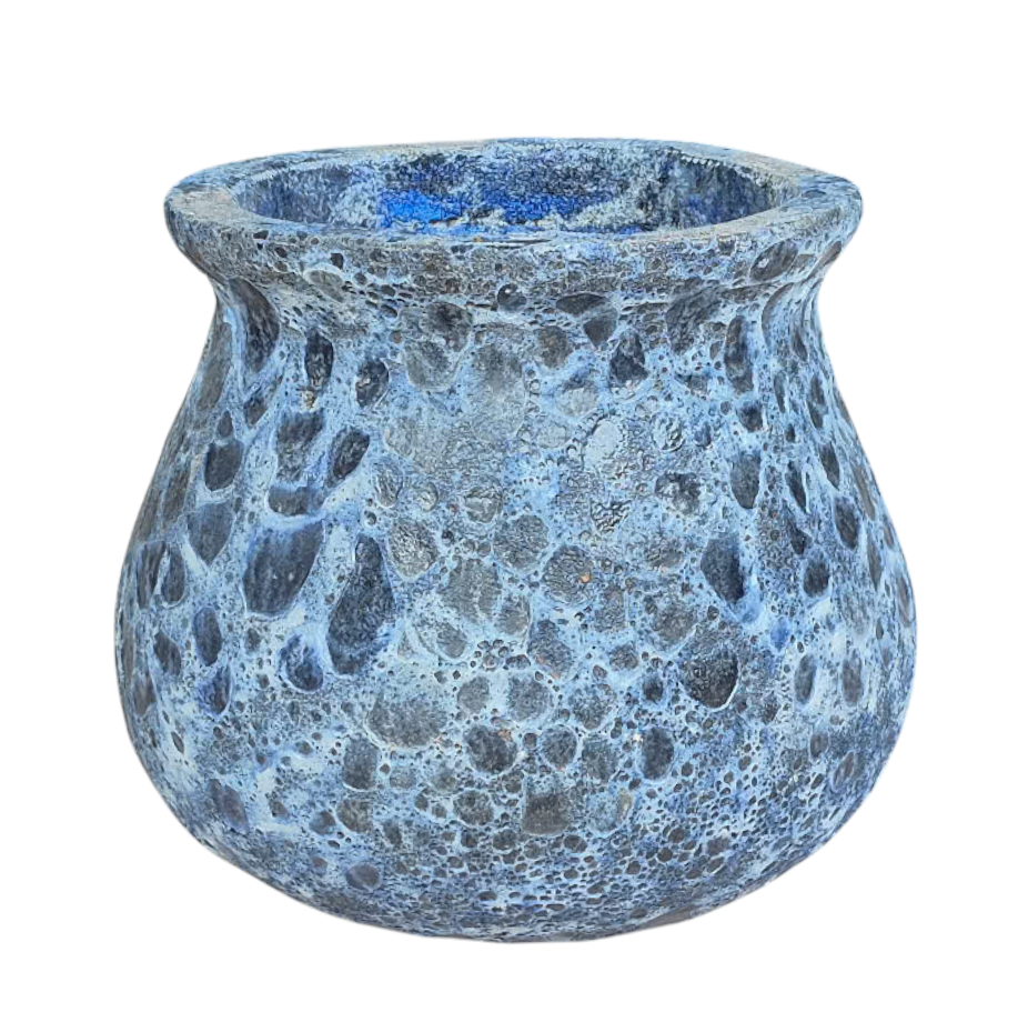 Fat Belly Vase Atlantic Blue