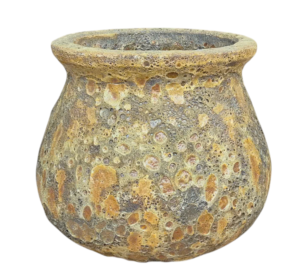 Fat Belly Vase Atlantic Brown